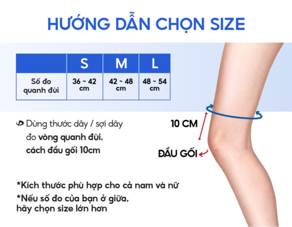 Đai Định Hình Đầu Gối (loại cứng) - PHITEN SUPPORTER KNEE_HARD TYPE - Hình ảnh 5