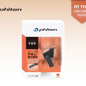 Đai Bảo Vệ Cổ Tay PHITEN Nano METAX Wrist Supporter – Fit Type