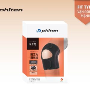 Đai Bảo Vệ Đầu Gối PHITEN Nano METAX Basic Knee Supporter – Fit Type