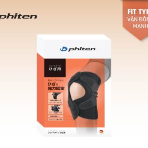 Đai Bảo Vệ Đầu Gối PHITEN Nano METAX Knee Supporter – Fit Type